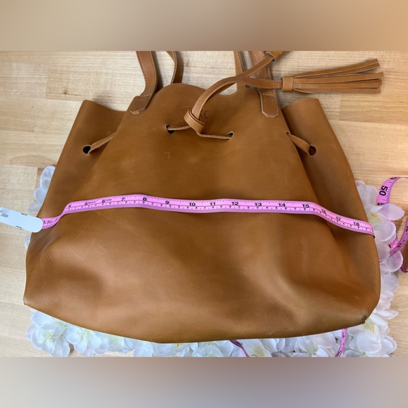 ABLE brand genuine leather bag Able Tan Leather - Picture 8 of 11